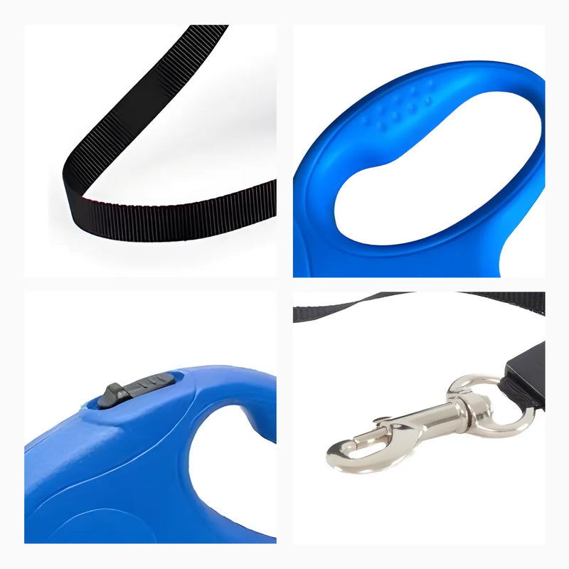 Coleira retrátil para cachorro