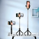 Bastão de Selfie com Tripé para Celular com Controle Dispara