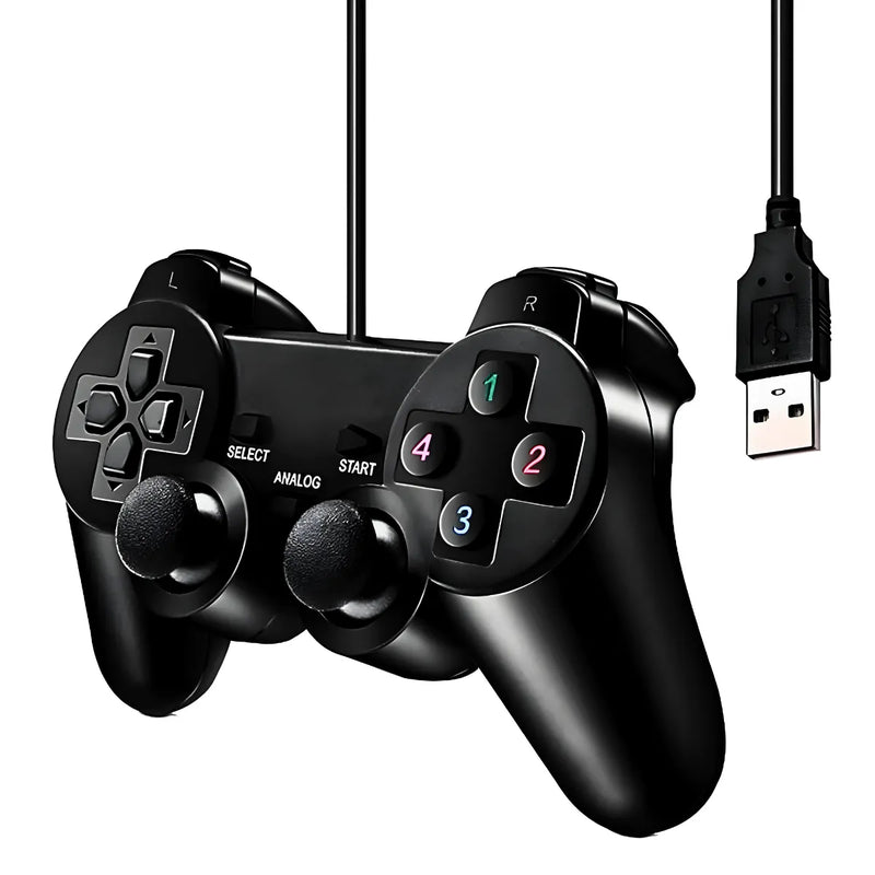 Controle Usb para PC Computador Notebook Joystick Dualshock