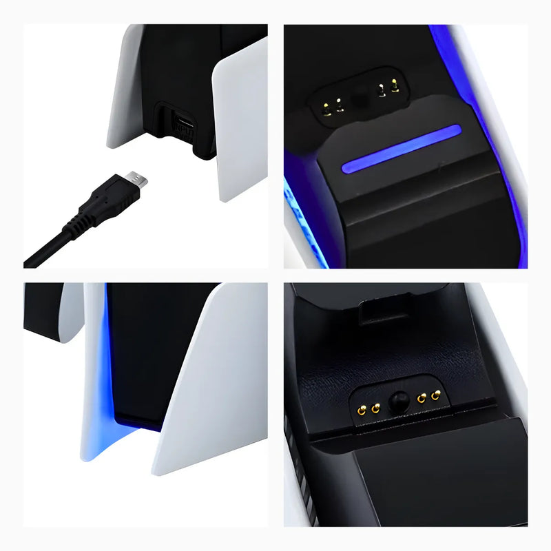 Base de Carregamento para 2 Controles de Game PS5