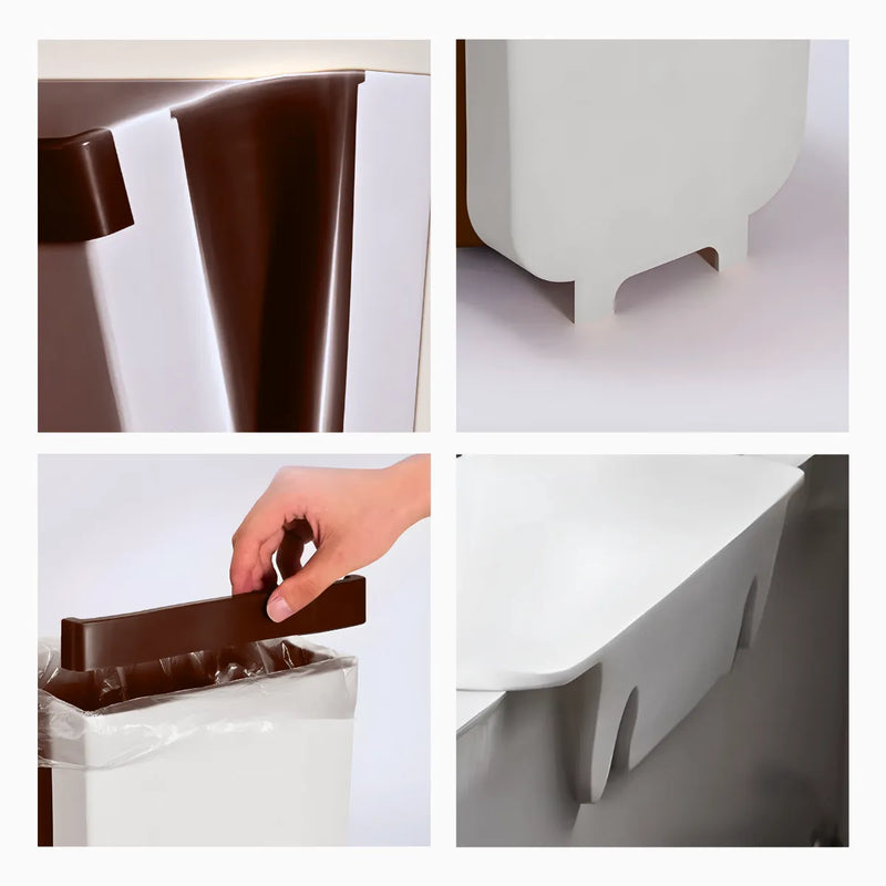 Lixeira Retrátil Dobrável Extensível 10 litros