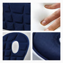 Almofada de Apoio Lombar Cadeira Correção de Coluna M - AZUL