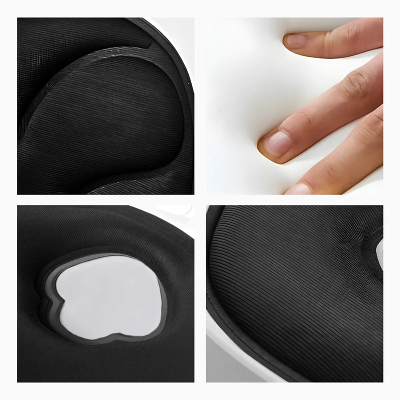 Almofada de Apoio Lombar Cadeira Correção de Coluna G - PRET