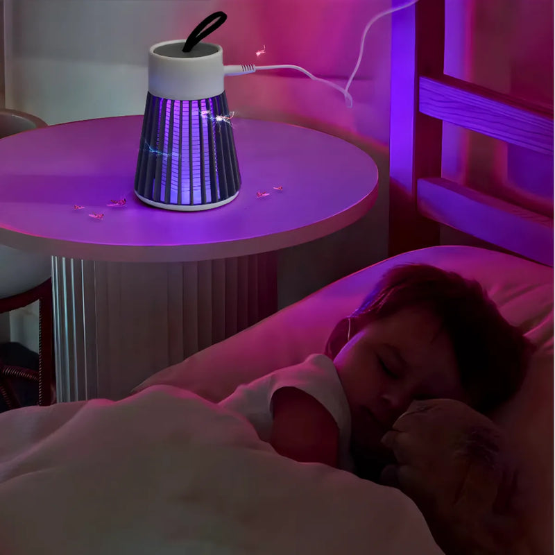 Luminária mata-mosquito