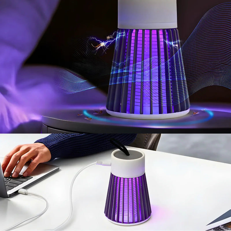 Luminária mata-mosquito