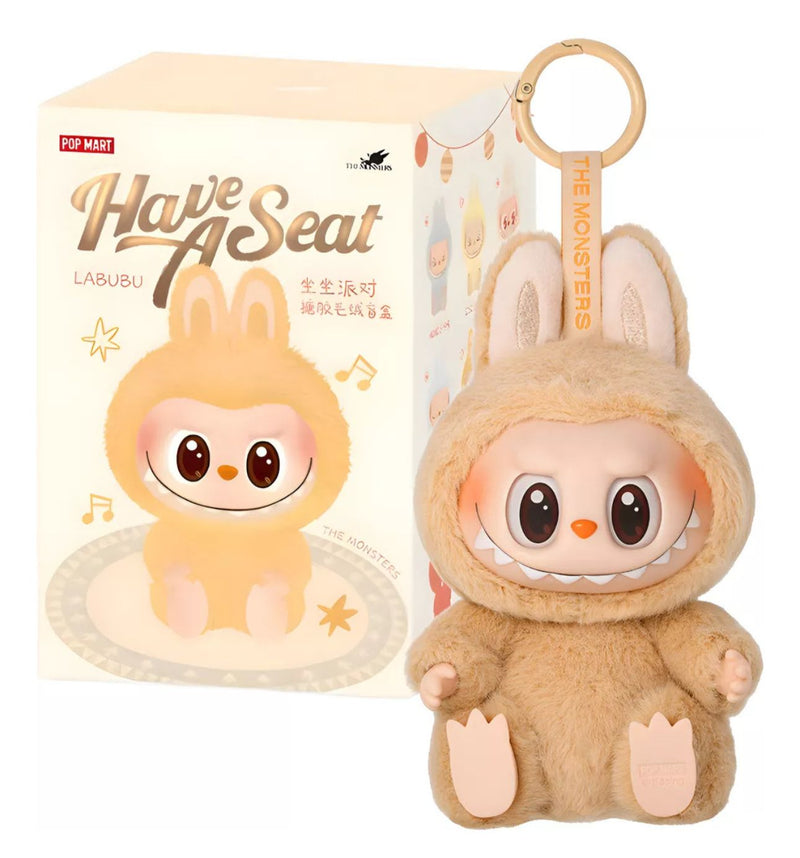 Boneco Chaveiro Pelúcia Labubu da série The Monsters