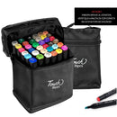 Kit 36 Canetas Marcadoras Ponta Dupla – Arte, Cor e Criativi