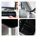 Porta Talheres Escorredor Pia Inox Cozinha Organizado Talher