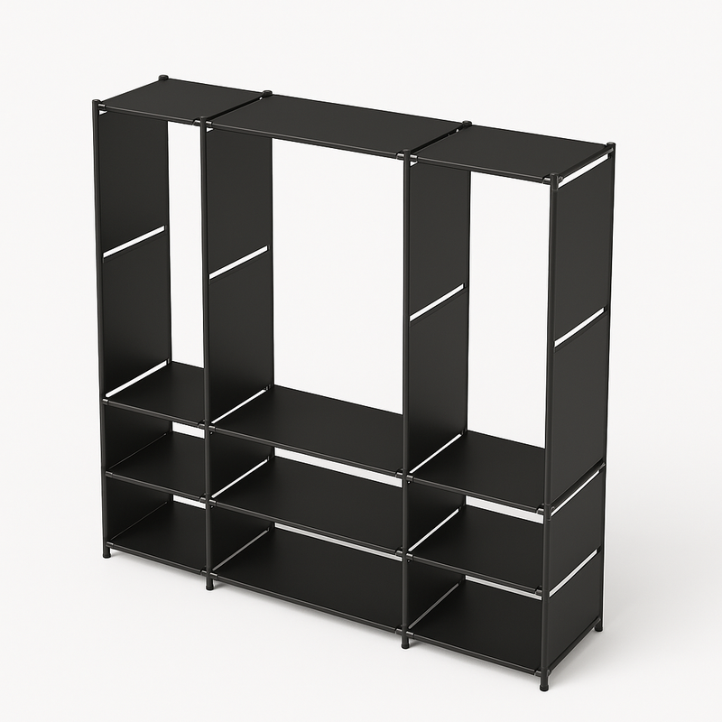 Guarda-Roupa Organizador com 3 Colunas