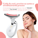 Massageador Facial Eletrico Pescoço Led Lift Fototerapia Ant