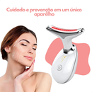 Massageador Facial Eletrico Pescoço Led Lift Fototerapia Ant