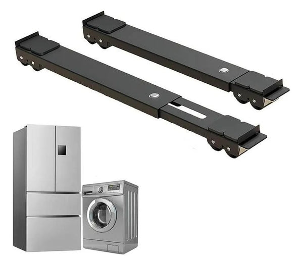 Base Suporte Com Rodinhas Ajustável Geladeira Fogão