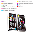 Cortador de Unhas - Kit Portátil 12 em 1