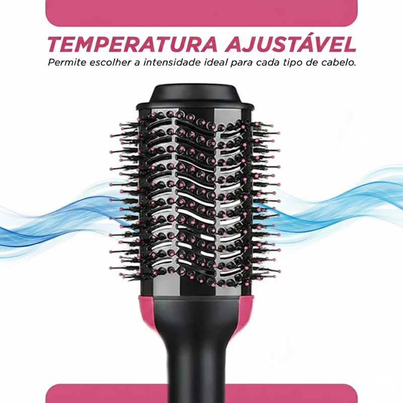 Escova Secadora Alisadora – Secagem, Modelagem e Brilho