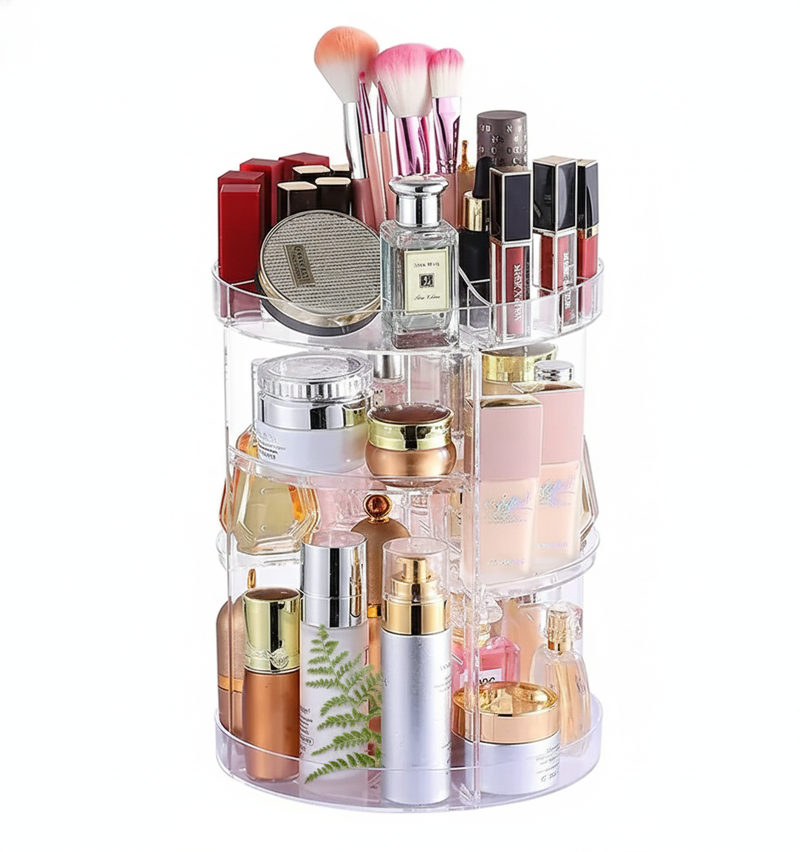 Organizador Giratório 360°m Maquiagem e cosméticos