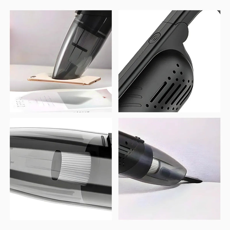 Aspirador de Pó sem Fio Portátil