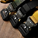 Cinto Tático Militar Com Fivela De Metal