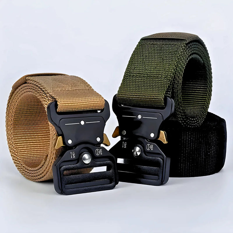 Cinto Tático Militar Com Fivela De Metal