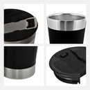 Copo Térmico Inox Cerveja e Café 473 ml Preto