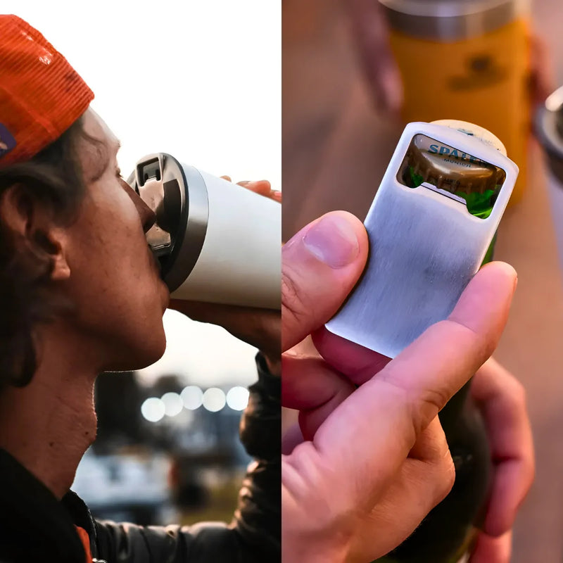 Copo Térmico Inox cerveja e café 473ml - BRANCO