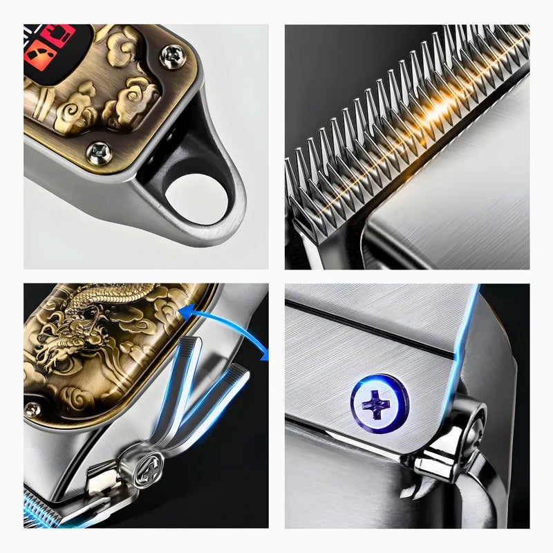 Máquina de Acabamento Cabelo e Barba Profissional