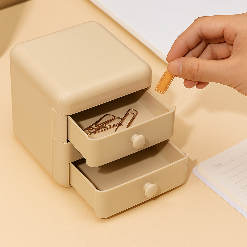 Mini Gaveta de Armazenamento Organizadora