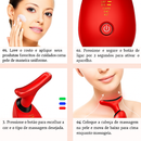 Massageador Facial Eletrico Pescoço Led Lift Fototerapia Ant