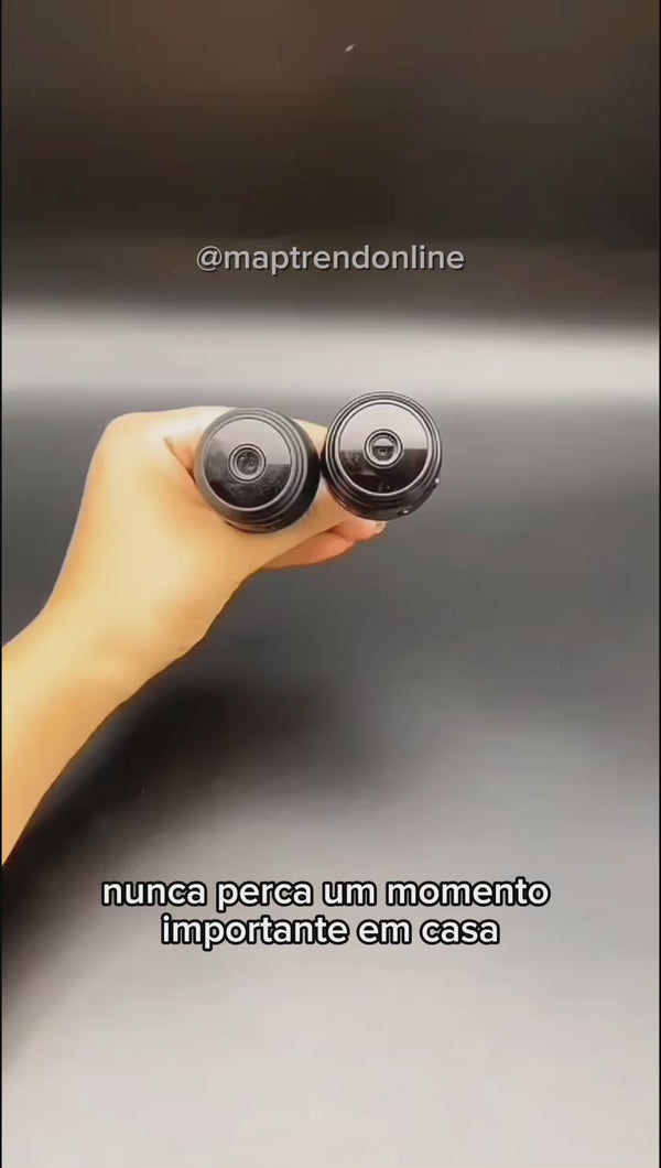 Mini Câmera Espiã A9 Wi-Fi Sensor de Movimento Visão Noturna